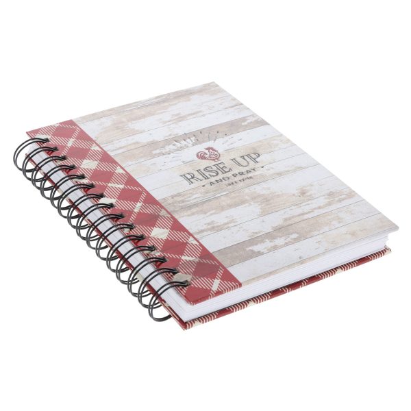 Rise up and Pray Large Hardcover Wirebound Journal - Image 15