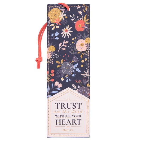 Trust in the Lord with All Your Heart Faux Leather Bookmark - Image 6