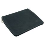 Genuine African Leather Medium Navy Coin Purse - Image 21