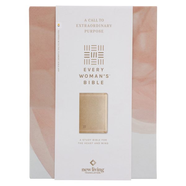 NLT Soft Gold Imitation Leather Filament Enabled Every Woman’s Bible - Image 6