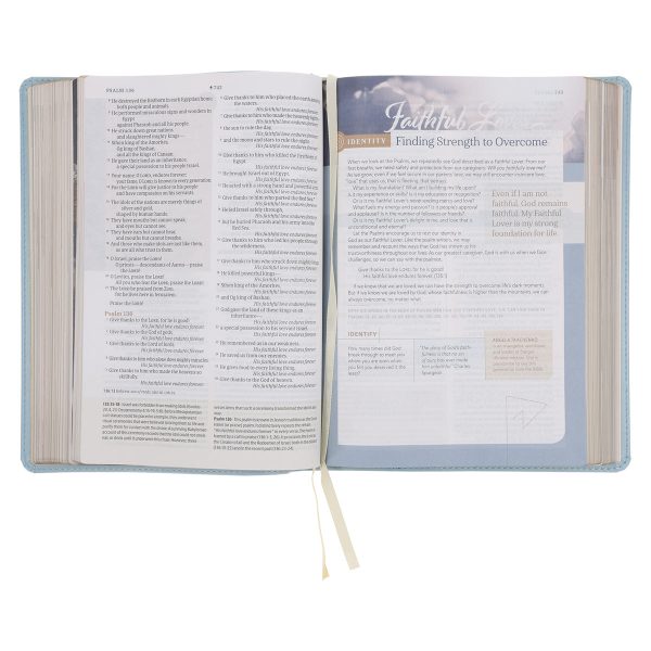 NLT Sky Blue Imitation Leather Filament Enabled Every Woman’s Bible - Image 12
