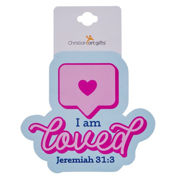 I Am Loved Sticker - Image 4