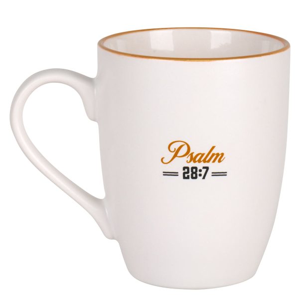 The Lord Is My Strength and My Shield Ceramic Mug - Image 8