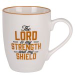The Lord Is My Strength and My Shield Ceramic Mug - Image 7