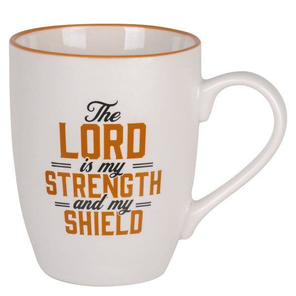 The Lord Is My Strength and My Shield Ceramic Mug - Image 7
