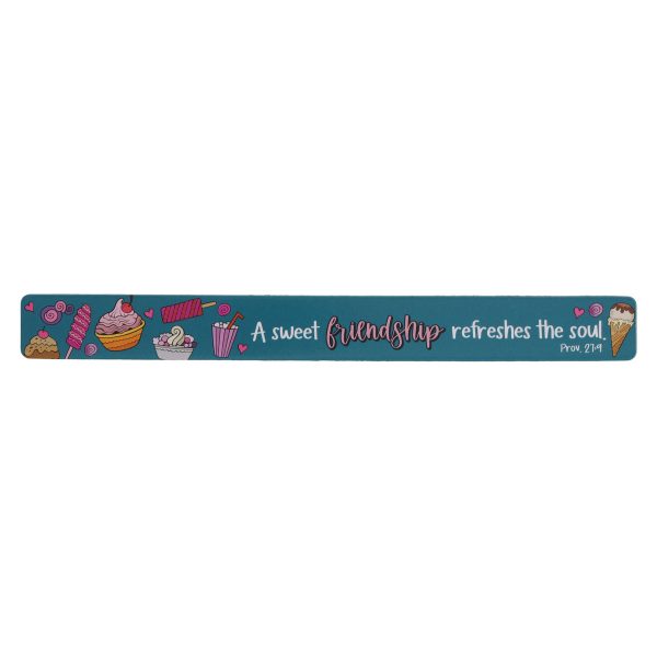 A Sweet Friendship Refreshes the Soul Teal Magnetic Strip - Image 7