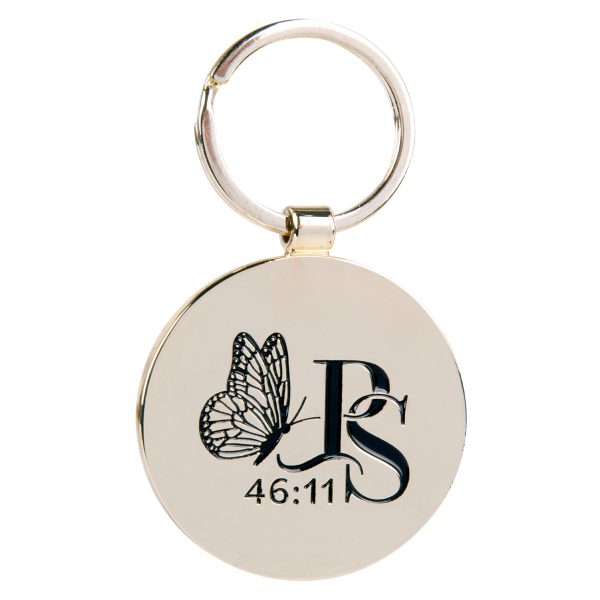 Wees Stil en Weet Afrikaans Epoxy Metal Key Ring - Image 8