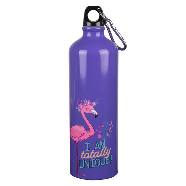 I Am Totally Unique Aluminium Water Bottle with Carabiner - Image 13