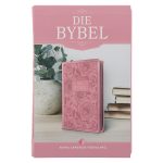 NLV Pienk Blomme Kunsleer Standaard Bybel Met Ritssluiter en Duimgrepe - Image 18