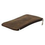 Genuine African Leather Medium Dark Brown Coin Purse - Image 16