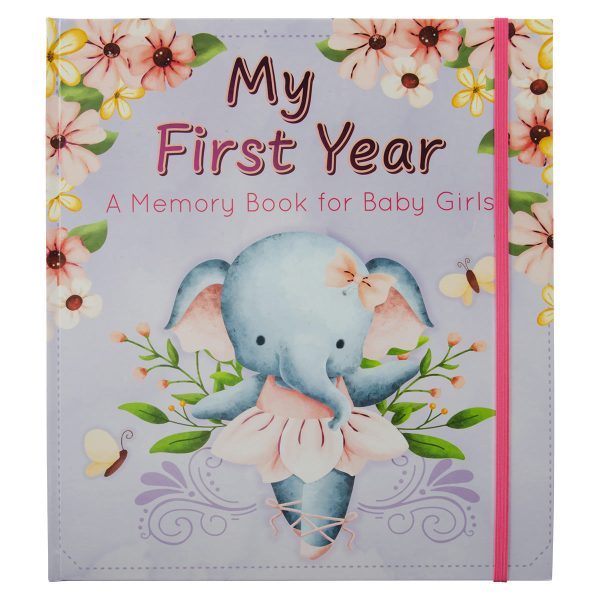 My First Year: A Memory Book For Baby Girls (Hardcover) - Image 22