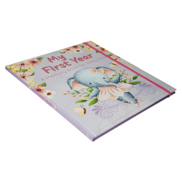 My First Year: A Memory Book For Baby Girls (Hardcover) - Image 24