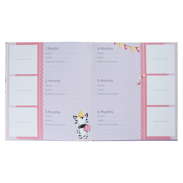 My First Year: A Memory Book For Baby Girls (Hardcover) - Image 27