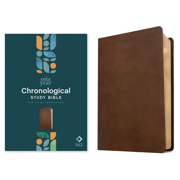 NLT Rustic Brown Imitation Leather One Year Chronological Study Bible - Image 12