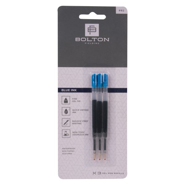 Bolton Pen Refill: Blue Ink Set Of 3 - Image 7