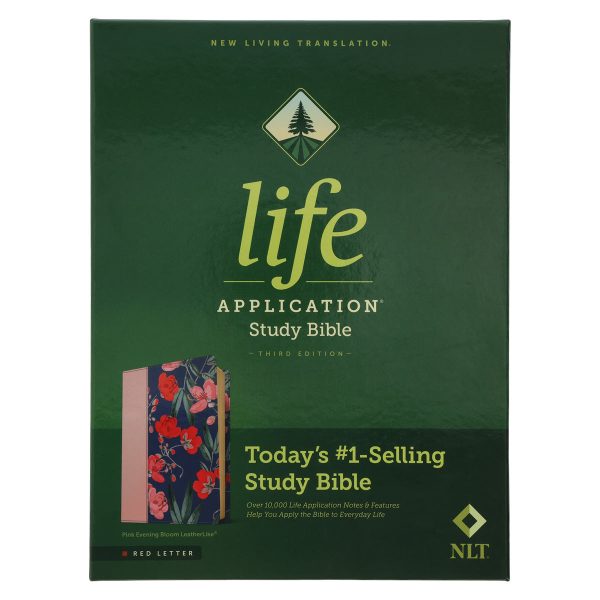 NLT Pink Evening Bloom Imitation Leather 3rd Edition Life Application Study Bible - Image 11