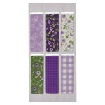 Blessed Blooming Flowers Six-Piece Magnetic Bookmark Set - Image 7