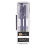 Bolton Black Pen & Pencil Set - Image 2