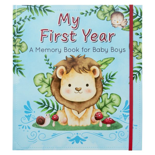 My First Year: A Memory Book For Baby Boys (Hardcover) - Image 22