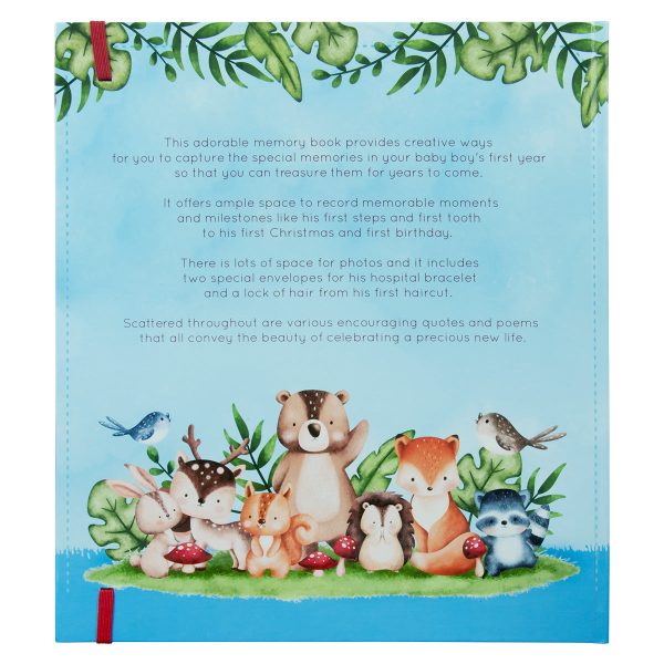 My First Year: A Memory Book For Baby Boys (Hardcover) - Image 23