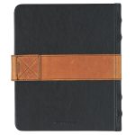 Leatherpress Slate Black and Chai Tan Genuine African Leather Sketch Book - Image 21