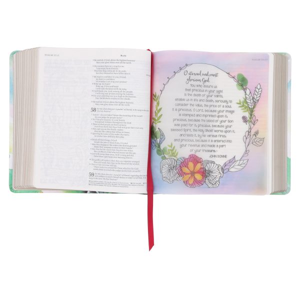 NLT Joyful Colors Faux Leather Inspire Prayer Filament-Enabled Bible - Image 14