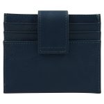 Genuine African Leather Blue Wallet With Clip Closure - Image 18