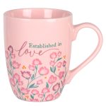 Established in Love Pink Ceramic Mug - Image 7