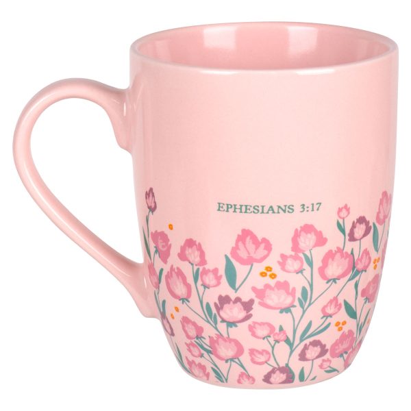Established in Love Pink Ceramic Mug - Image 8