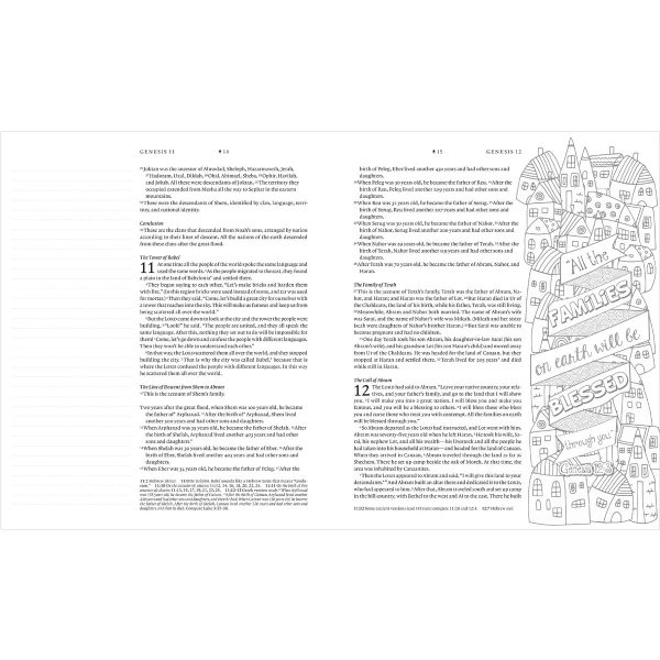 NLT Wildflower Meadow Hardcover Inspire Faith Filament-Enabled Bible Large Print - Image 14