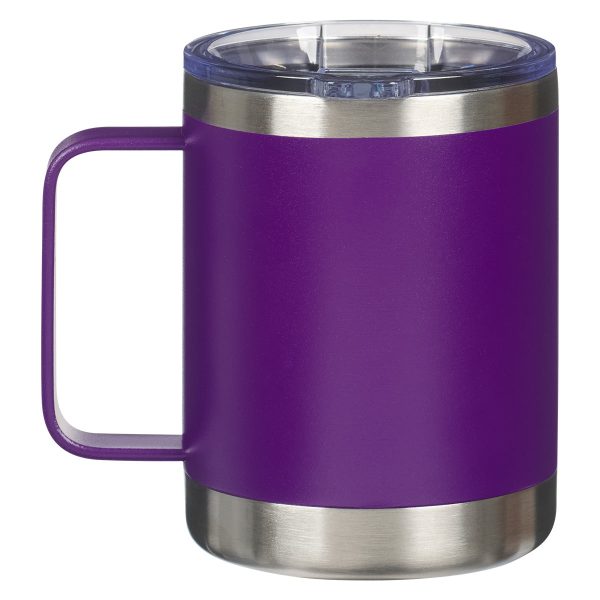 Be Still and Know That I Am God Purple Stainless Steel Camp Style Mug - Image 8