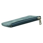 Genuine African Leather Midnight Blue Small Coin Purse - Image 15