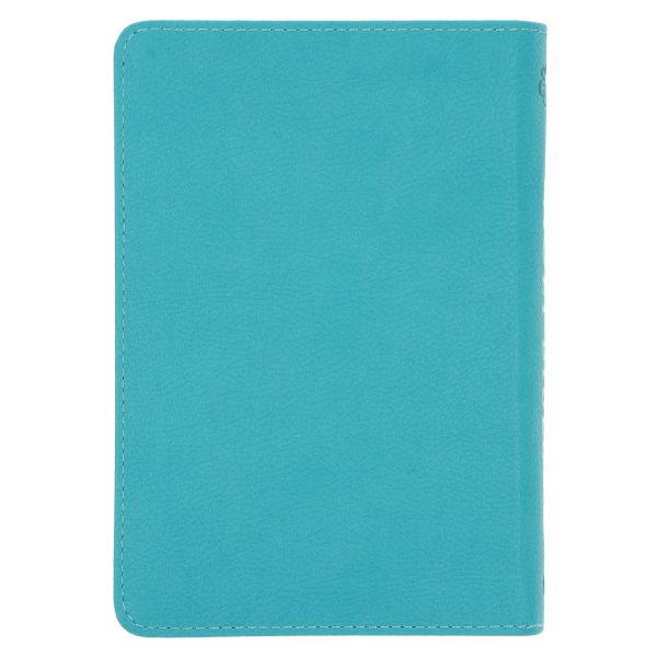 ESV Teal Faux Leather Compact Bible with Zip - Image 23
