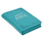 ESV Teal Faux Leather Compact Bible with Zip - Image 24