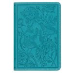 KJV Teal Faux Leather Compact Bible with Zip - Image 4