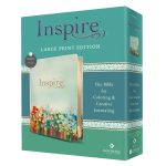 NLT Floral Fields Faux Leather Inspire Large Print Filament-Enabled Bible - Image 22