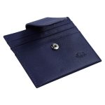 Genuine African Leather Purple Wallet With Clip Closure - Image 21