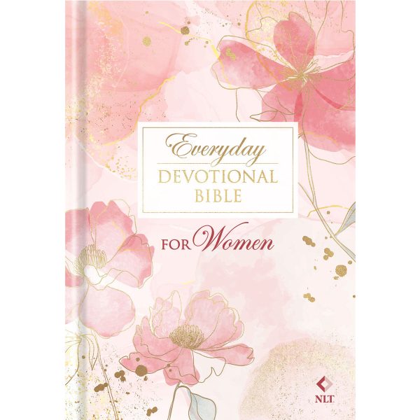 NLT Pink Floral Hardcover Everyday Devotional Bible for Women - Image 13