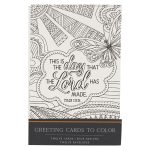 This Is The Day Coloring Greeting Card Set With Envelopes - Image 17