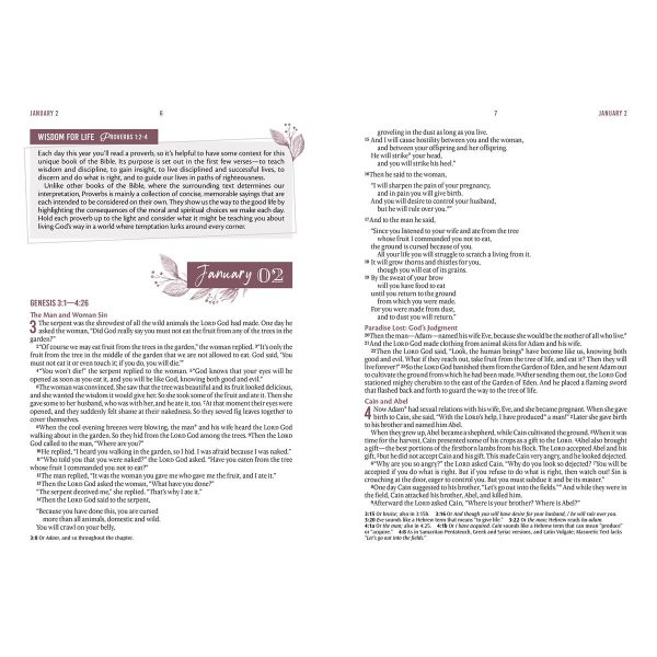 NLT Pink Flexcover Faux Leather Everyday Devotional Bible for Women - Image 15