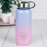 Blessed Is The One Who Trusts In The Lord Stainless Steel Water Bottle - Jeremiah 17:7 - Image 12