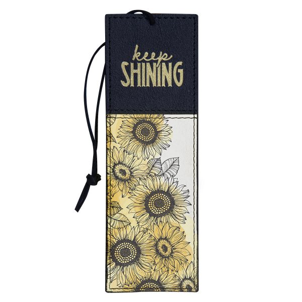Keep Shining Faux Leather Pagemarker - Image 7