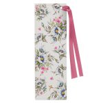 Give Thanks Cream Floral Faux Leather Pagemarker - Psalms 107:1 - Image 8