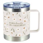 Find Beauty In The Ordinary Stainless Steel Travel Mug - Image 15