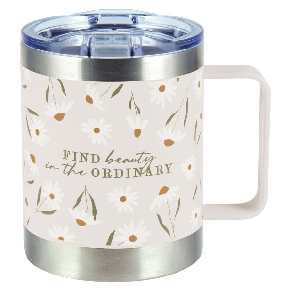 Find Beauty In The Ordinary Stainless Steel Travel Mug - Image 15