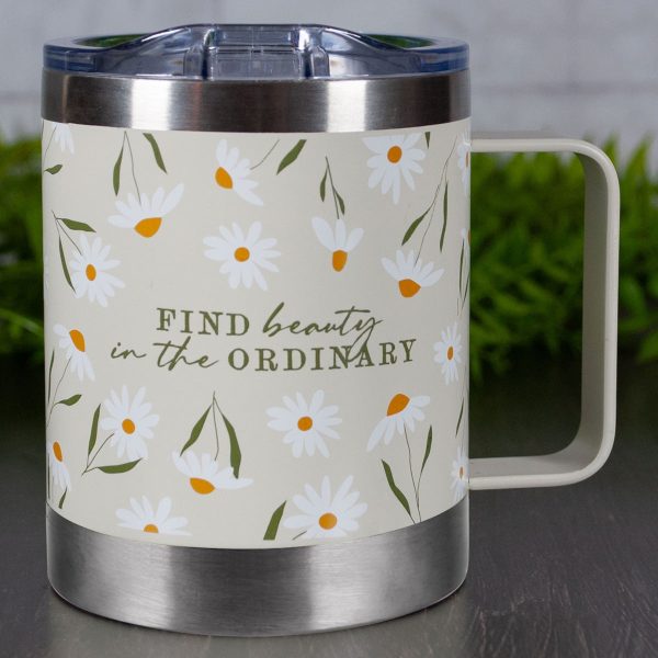 Find Beauty In The Ordinary Stainless Steel Travel Mug - Image 19