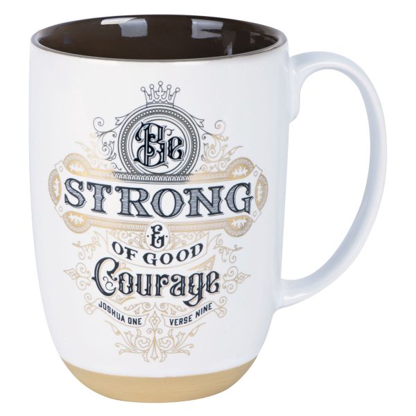 Be Strong And Of Good Courage Ceramic Mug - Joshua 1:9 - Image 3
