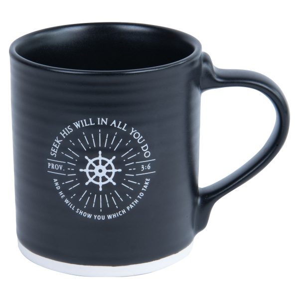 Seek His Will In All You Do Black Ceramic Mug - Proverbs 3:6 - Image 10