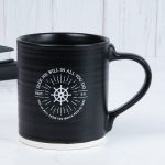 Seek His Will In All You Do Black Ceramic Mug - Proverbs 3:6 - Image 12