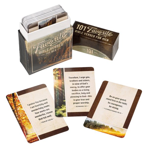 101 Favorite Bible Verses For Men Boxed Cards - Image 16